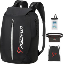 Dry Bag Waterproof, Lightweight Dry Backpack with Waist Pouch and Phone Case for