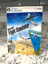 MICROSOFT Flight Simulator X PC, 2006 Plane Aviation Game Complete 2 Disc EUC