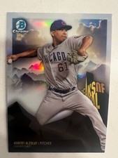 2018 Bowman Chrome - Adbert Alzolay ( Cubs ) Peaks of Potential Rookie #PP-AAL