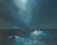 Ivan Aivazovsky The Birth of Aphrodite Fine Art Giclee | 8x10 | 11x14 | 16x20
