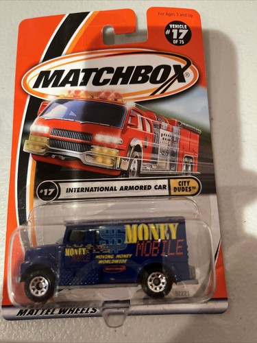 Matchbox 2000, International Armor Car City Dudes, #17, 1:64, Druckguss