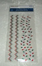 Holiday Trendz Gem Border Accents Peel-n-Stick Photo Safe 1 Sheet 4 Pieces 6.25"