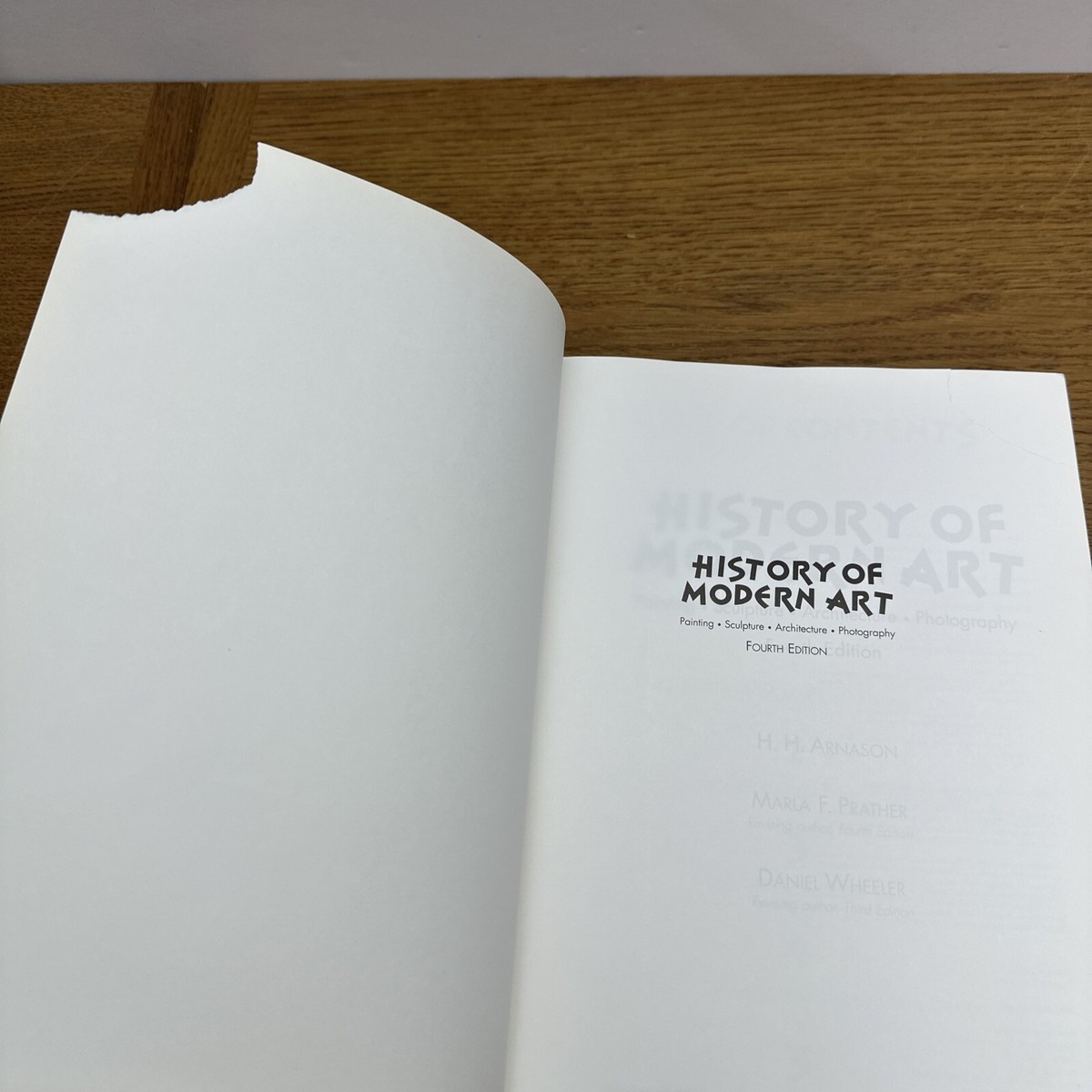 HISTORY OF MODERN ART PAINTING SCULPTURE ARCHITECTURE by H.H.