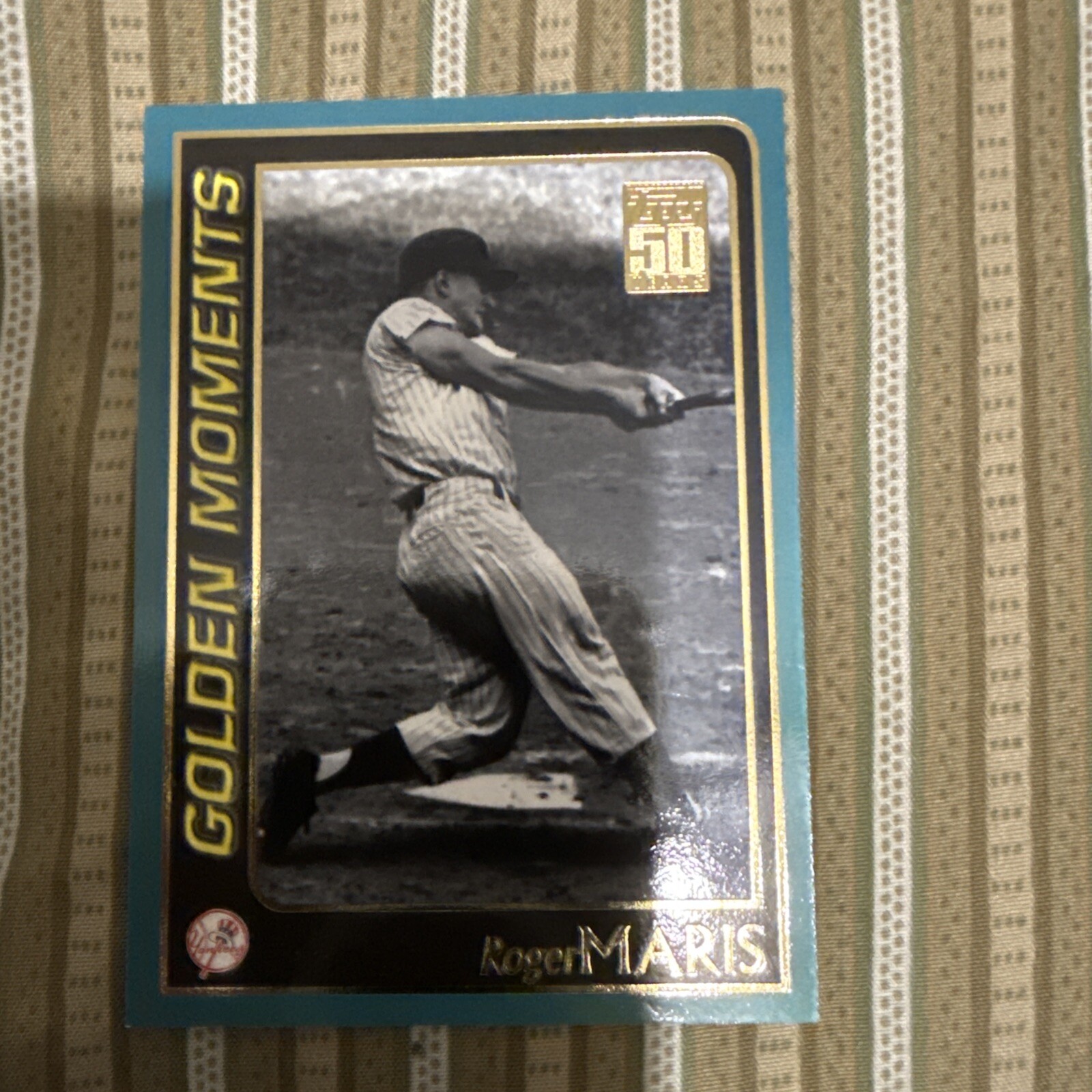 2001 Topps Golden Moments 50 Years #383 Roger Maris New York Yankees