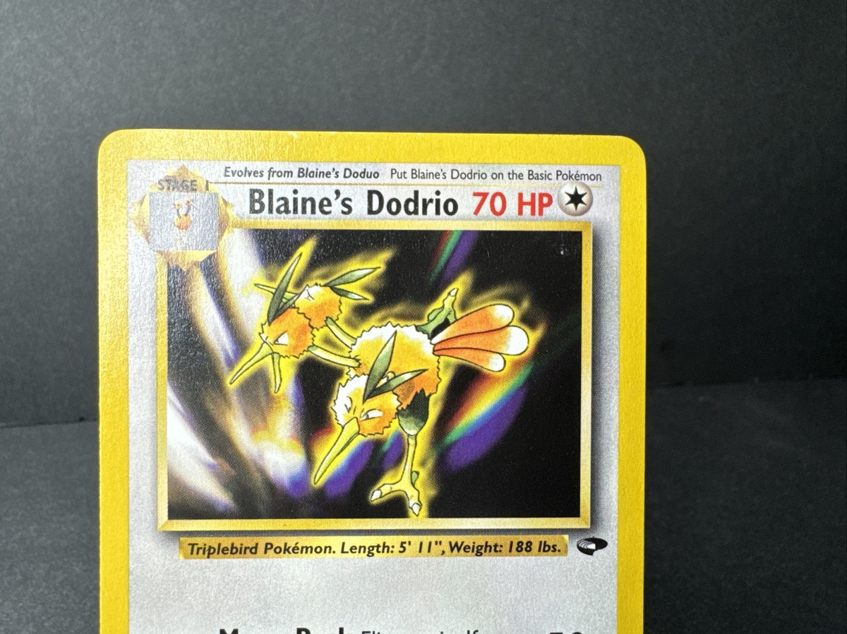 Pokemon Cards 1999 Blaine