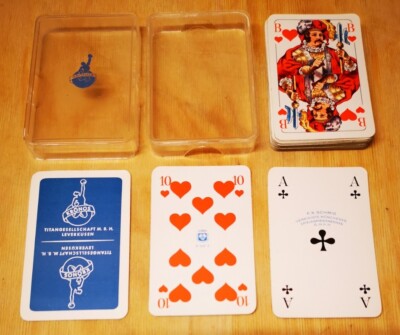 Rarity * Skat * Kronos Titangesellschaft Leverkusen * Kartenspiel * Rarität 