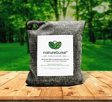 Activated Charcoal Air Purifying Filter Bag / Deodorizer / Bamboo - NatureGuise