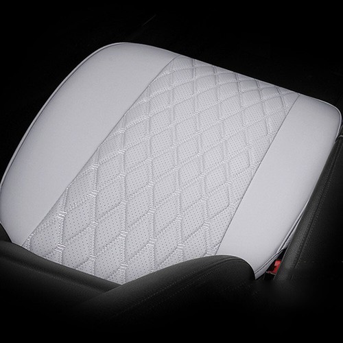 Leather Driver Bottom Seat Cover 3D Luxury Full Surround Chair Cushion Mat Pad - Picture 13 of 36