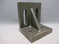 Taft Peirce Angle Block 4 x 5 x 5 x 1/2 with Slots Holes Machinist Milling