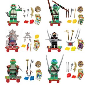 ninja turtle mini figures