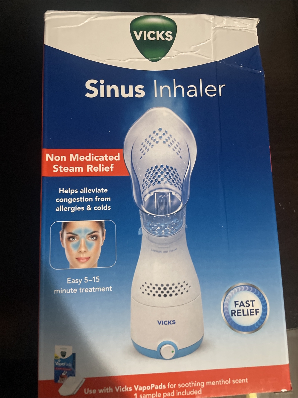 Vicks VIH200 Steam Inhaler 328785502008 eBay