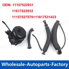 1Set Crankcase Breather Hose &Valve Kit Fits for BMW E86 E90 E91 E60 E65 PCV