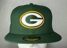 New Era NFL Green Bay Packers NFL Colección Verde 59FIFTY Sombrero Ajustado, Gorra, Nuevo