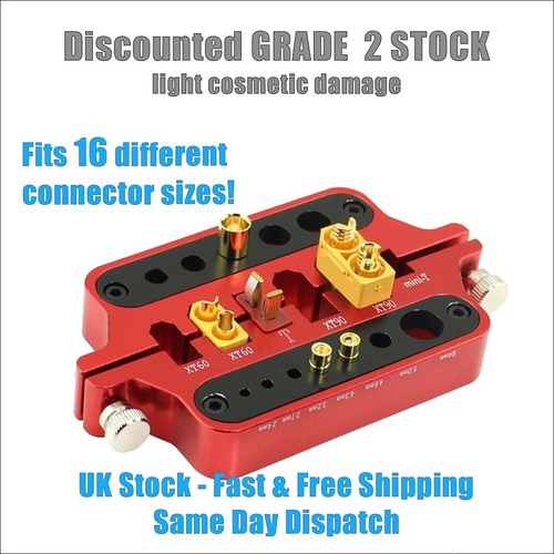 Soldering Station Jig GRADE 2 stock Deans T XT60 XT90 EC3 EC5 Bullet