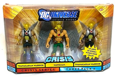 DC Infinite Heroes Hawkman Thanagarian Warriors DCIH Crisis 3 pack action figure