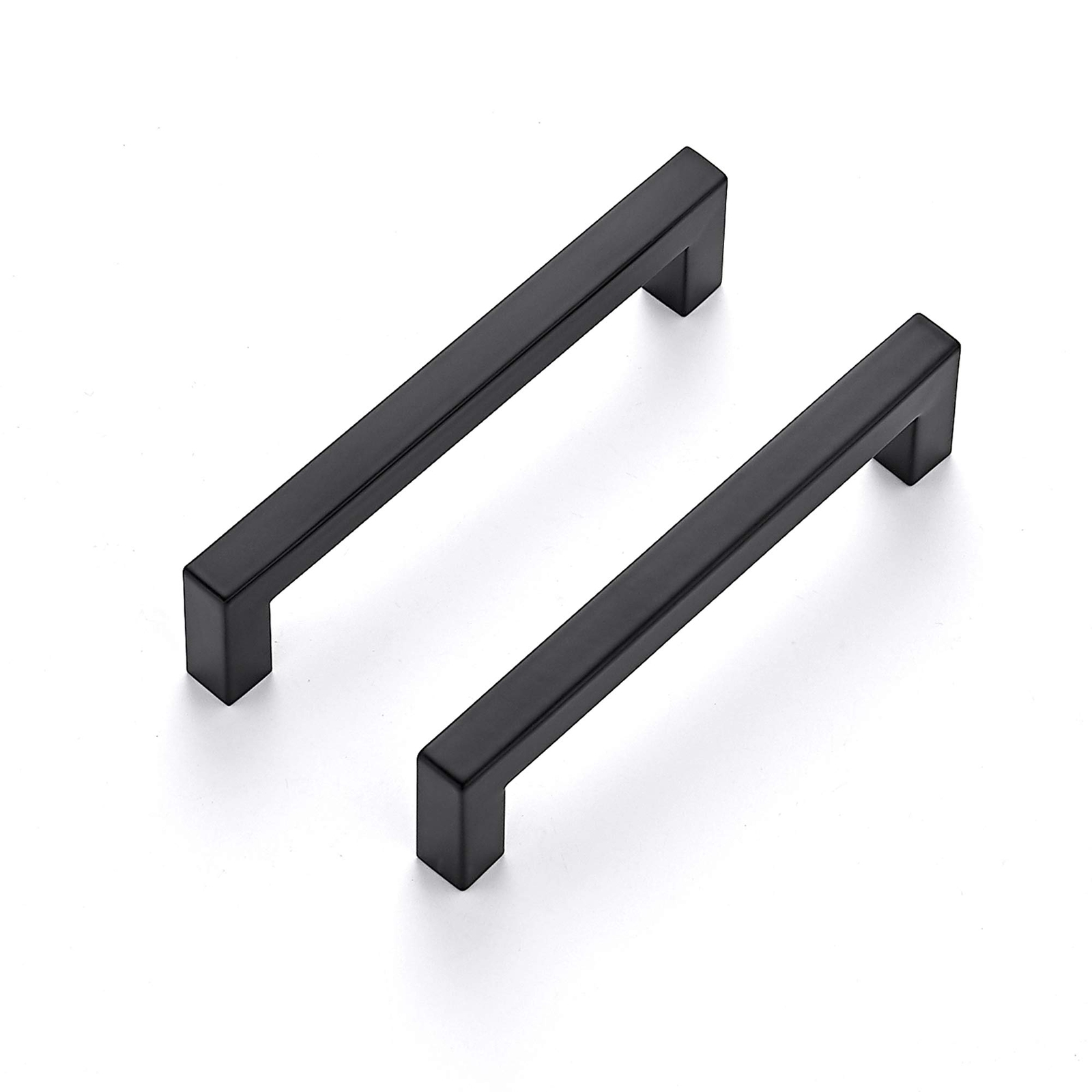 Ravinte 35 Pack 5 Inch Kitchen Square Cabinet Handles Matte Black