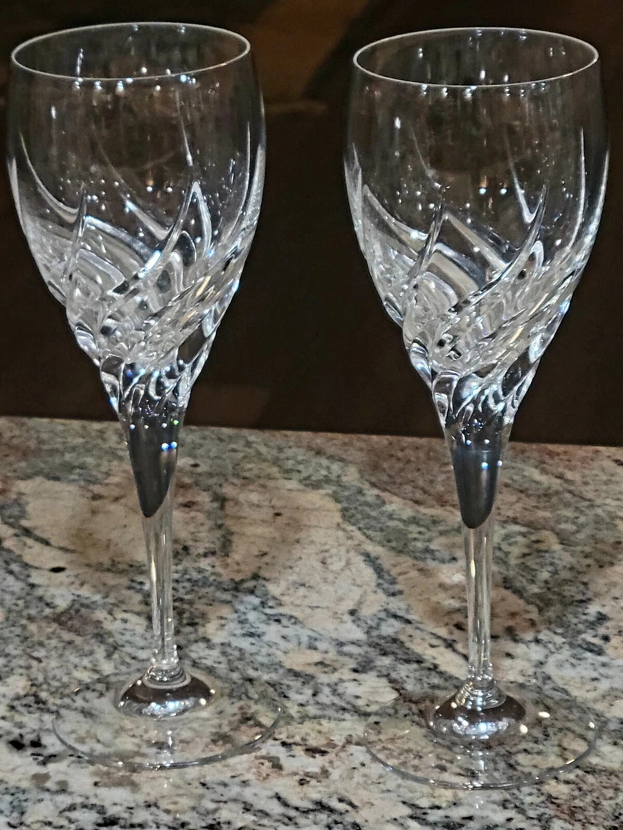 Vintage Italian Goblet Wine Glasses Set of 4, Wine Glass for Gift