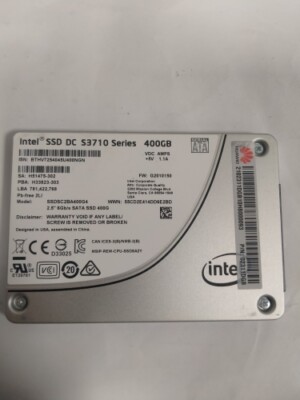 新品未開封 Intel SSD DC S3710 Series 400GB Amazon.com: Intel 2.5-Inch 400 GB Internal Solid State Drive