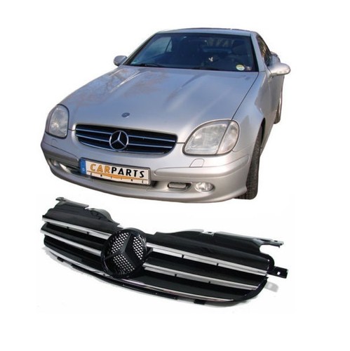 Kühlergrill CL Look für Mercedes SLK R170 ab 08/1996 bis 12/2003 - Bild 1 von 6