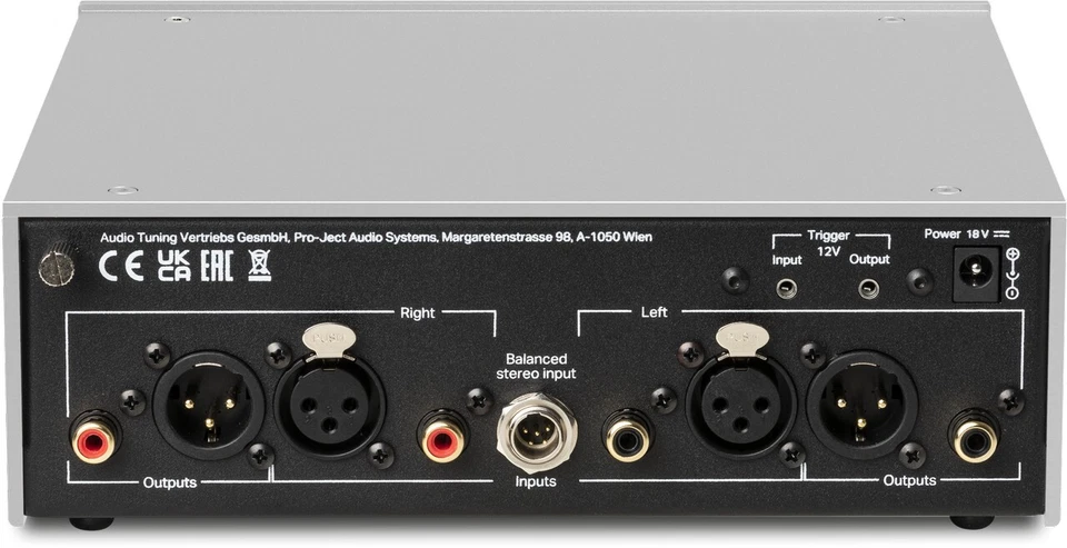 Pro-Ject Phono Box DS3 B Phono-Vorverstärker, True-Balanced, Schwarz - Bild 4 von 4