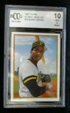 Barry Bonds 1987 Topps All-Star Glossy Send In Rookie Card#30 BCCG10!Pirates RC