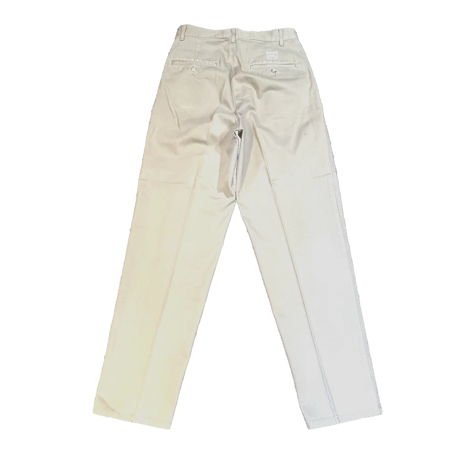 VTG Polo Ralph Lauren Pants Womans Chino Khaki 90'S Early Model Cotton 28X32 USA - Image 3 of 4