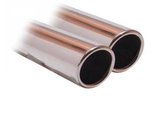 FOX  Sportauspuff Komplettanlage ab Kat Fiat Bravo 198 2.0l D -  2 x 90mm schräg