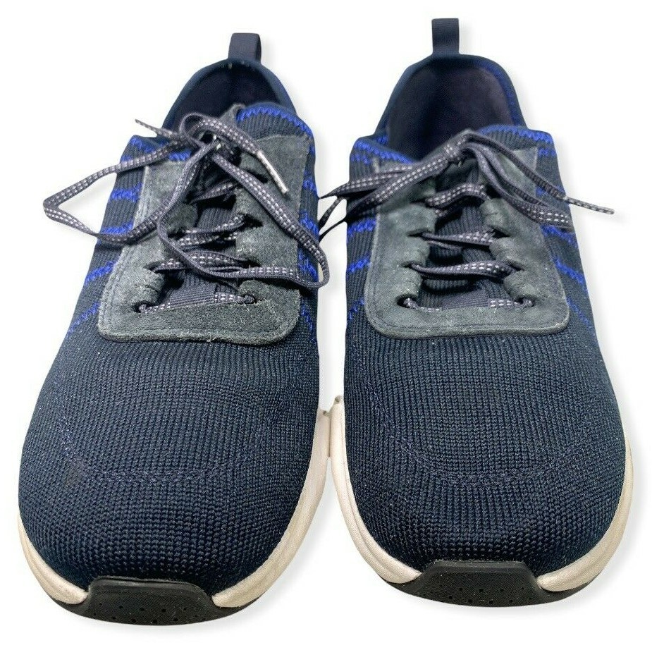 Cole Haan Grand Sport Sneakers Knit w/ Leather blue brown Men NIB NEW Size Sz 10 Cole Haan Grand Sport | eBay main image 4