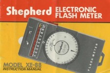 Shepherd XE-88 Flash Meter Instruction Manual