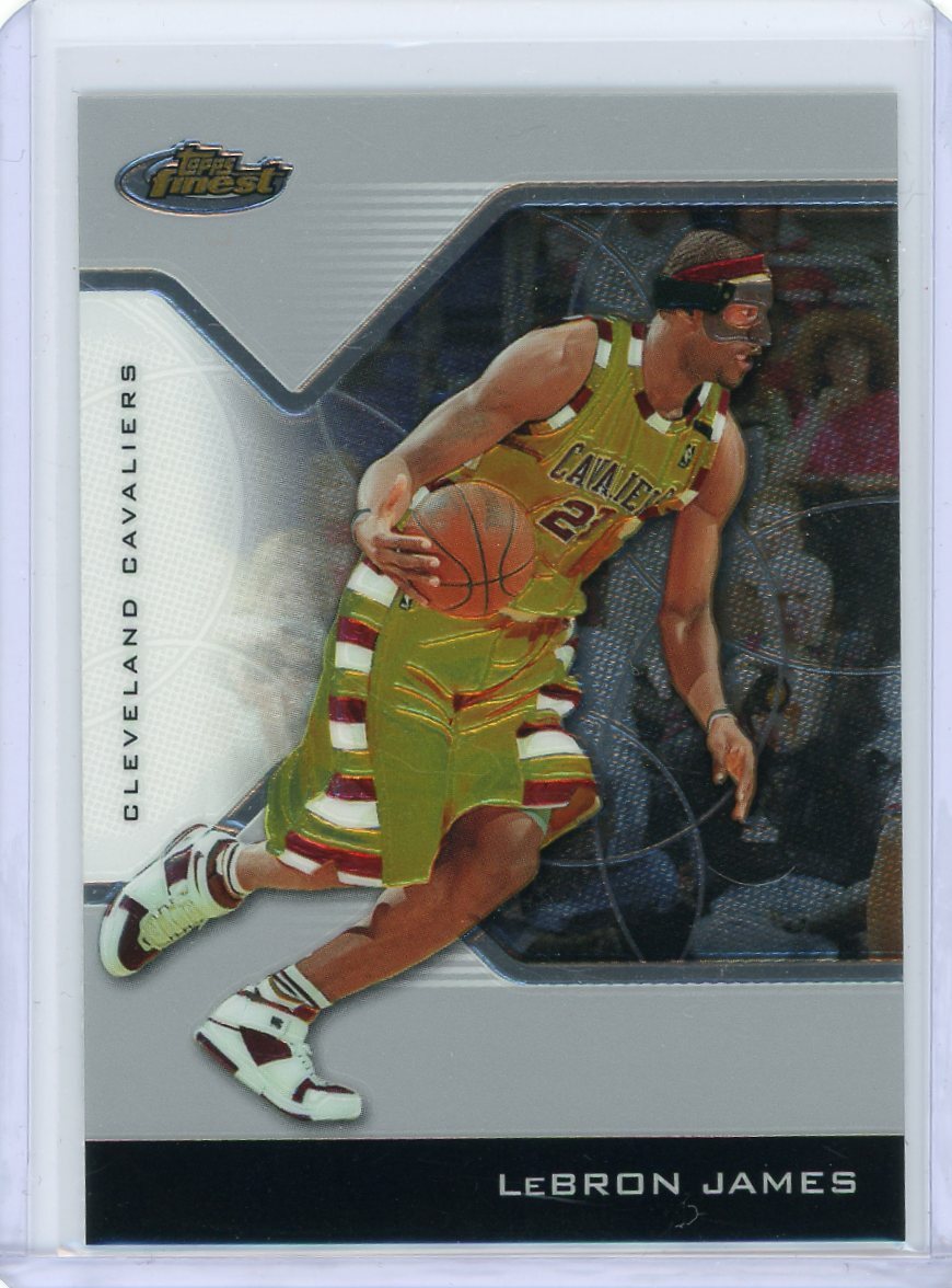 トレーディングカード 2004-05 Topps Finest LeBron James card