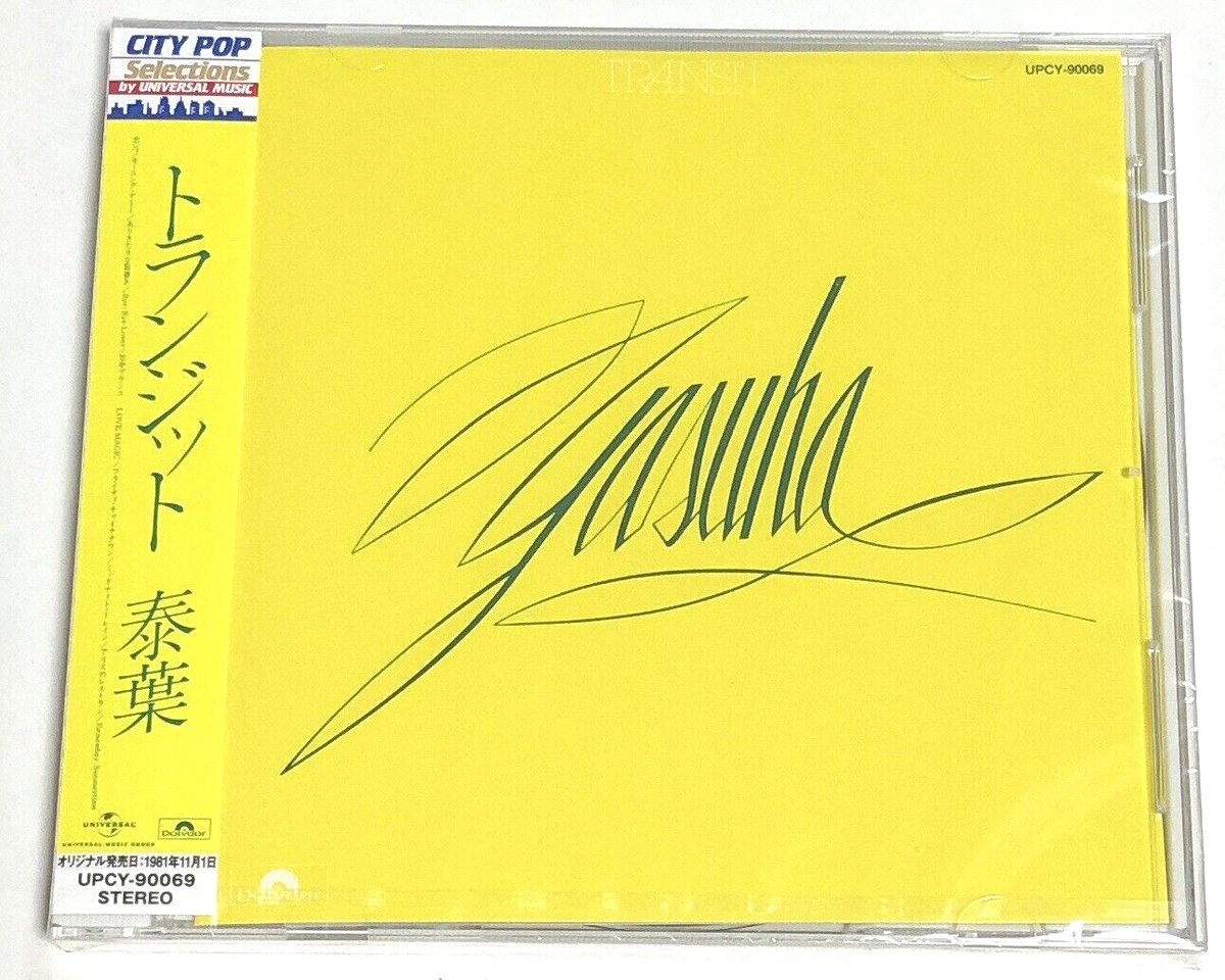 Yasuha / TRANSIT 1981 CD Japan City Pop Fly-Day Chinatown with