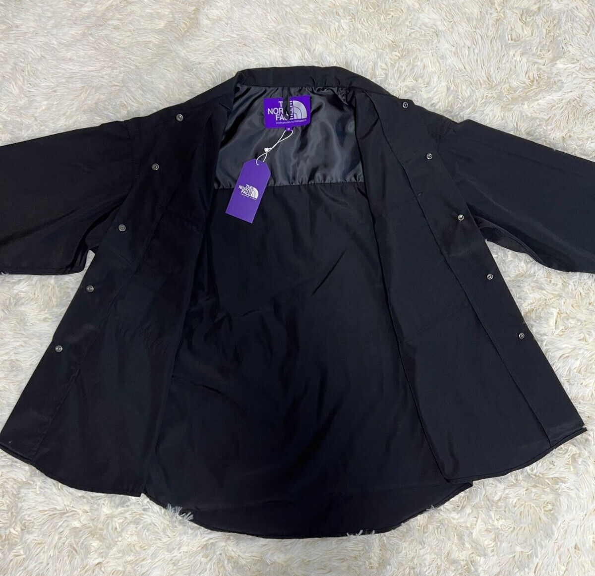 The North Face Purple Label Polyester Wool Ripstop Trail Shirt