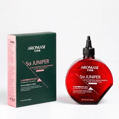 [Aromase] 5α Juniper Scalp Purifying Liquid Shampoo 260ml 艾瑪絲 捷利爾頭皮淨化液CC