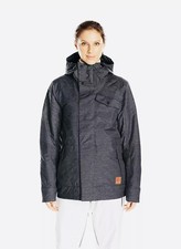 Nuovo Oakley donna vetrina BZI giacca invernale sci snowboard cappotto nero piccolo