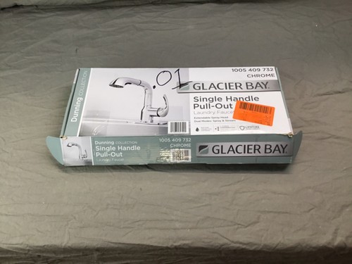 Glacier Bay Dunning Pull Out Laundry Faucet w/ Dual Spray Chrome 1005409732 - Picture 2 of 22