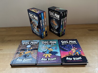 Dog Man 9冊まとめ売り　Dav Pilkey Dog Man Hard Cover Books Series Set 1-9 by Dav Pilkey HC