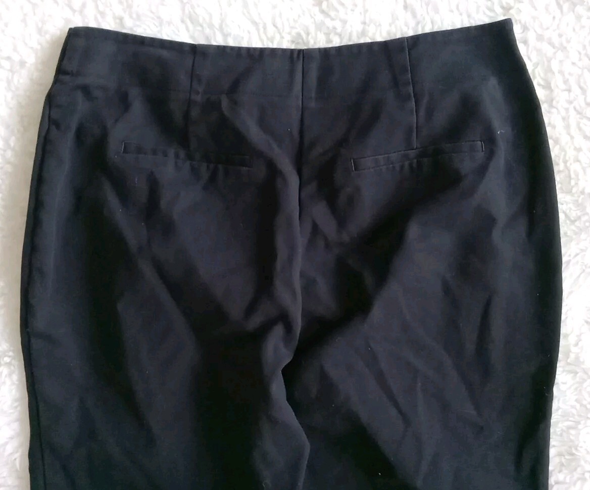 Pantalon Classique Chico's Noir Taille 8 - Longueur D'entrejambe 31 Pouces