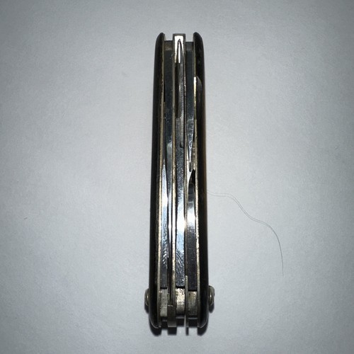 Vintage 1947-1952 Victorinox *Victoria* 84 mm Escalador Pequeño SAK *Escalas de cuerno* - Imagen 12 de 16