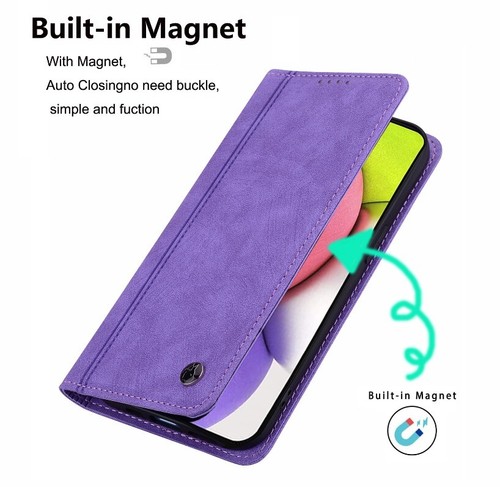 For iPhone 16e 16 15 14 13 12 11 Pro Max Magnetic Case Wallet Leather Flip Cover - Picture 54 of 73