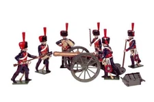 COJF-3364 - French Horse Artillery of the Guard 1812 (Set N3A) 7 Figures