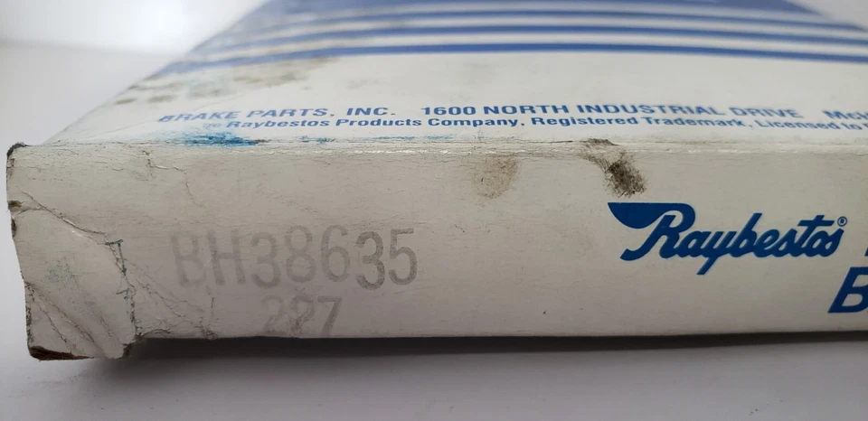 RAYBESTOS BH38635 BRAKE HYDRAULIC HOSE, FRONT RIGHT, 89-90 DODGE DAKOTA, NIB - Image 2 of 4