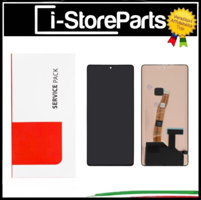 Original DISPLAY LCD Touch Für HONOR MAGIC 5 LITE RMO-NX1 SCHERMO, Schwarz