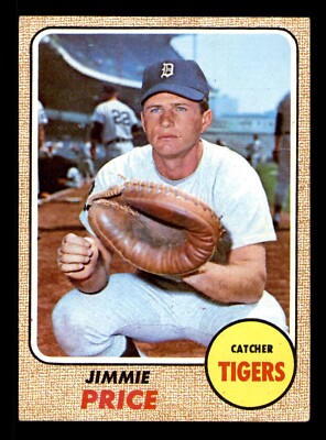 1968 Topps Baseball 226 Jimmie Price VG Edge crease off R edge