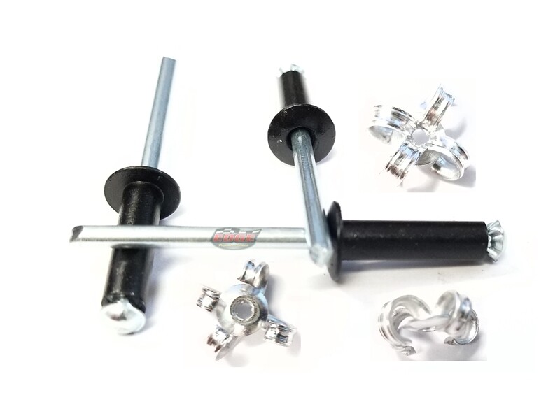 Kayak Rivets Yellow 3-16 Rivet Large Head Exploding Banana Peel Aluminum | Cuotas Sin Interés White Rivets - Foto 8