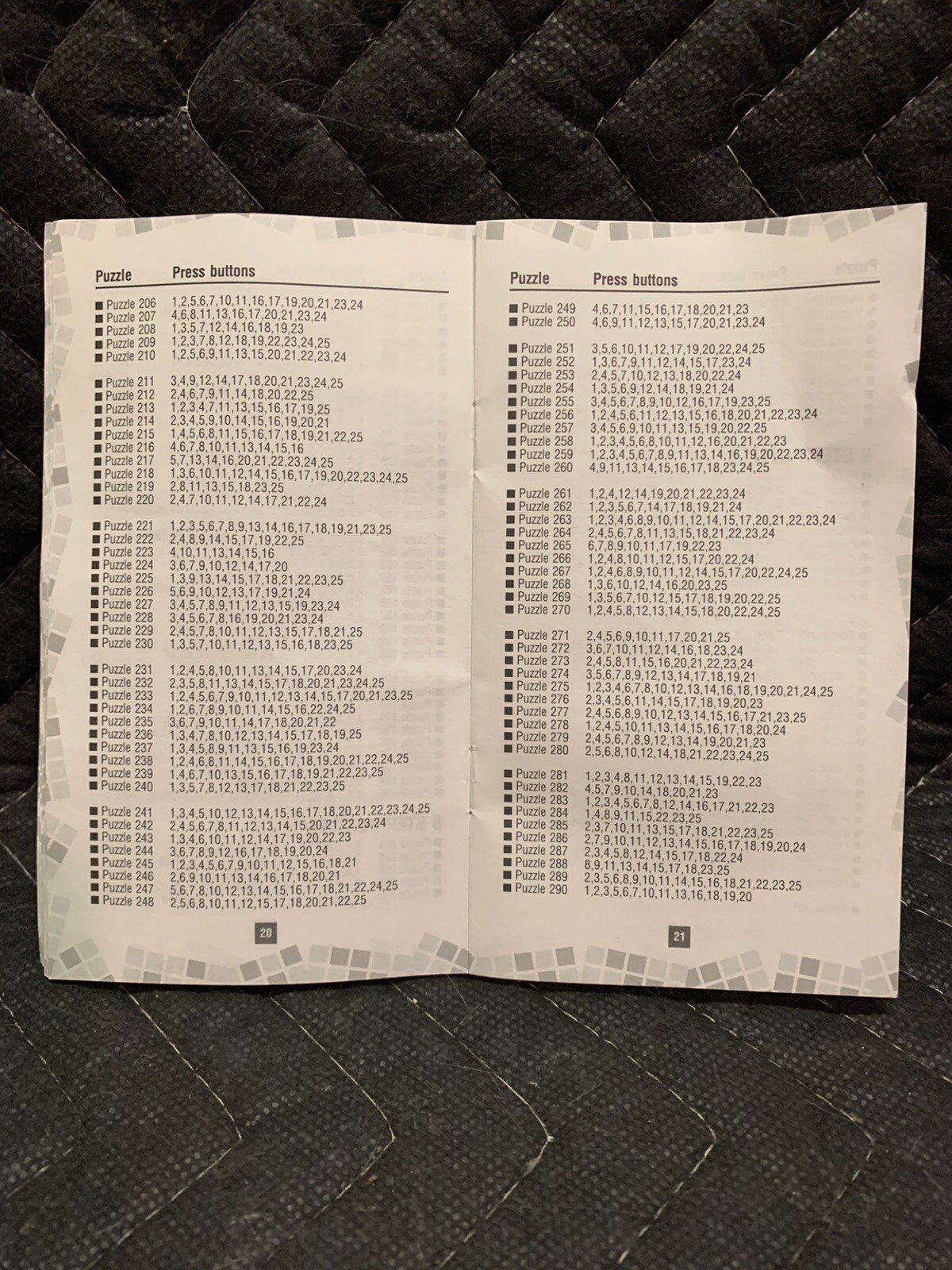 MANUAL for Lights Out Electronic Game by Tiger MANUAL ONLY 7574 eBay