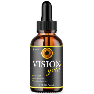 (1 Pack) Vision Gold Drops Support Healthy Vision & Eyes VisionGold 30 Servings