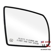Right Passenger Side Heated Mirror Glass Replacement For Right Passenger Side
