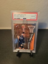 2001 Topps Pristine Michael Jordan #6 PSA 10 GM MT HOF GOAT WIZARDS
