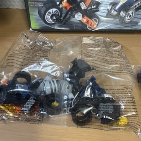 Lego 8967 Agents 2.0 Gold's Tooth Getaway Complete Set Open Box Sealed Bags