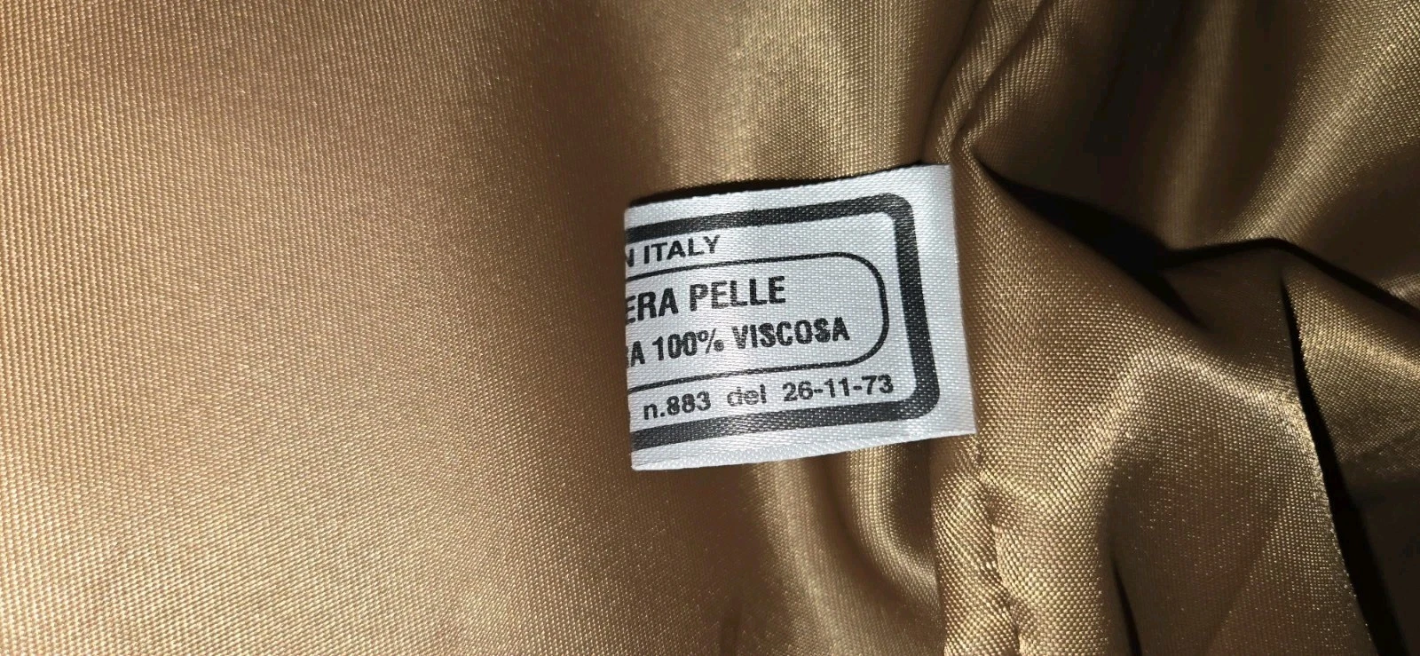 Vintage Italian Leather Jacket Men Euro 52 US 40 Cognac Brown Coat  image 10